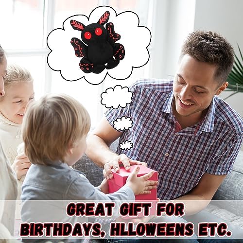 Jenaai Christmas Mothman Plush Toy for Kids