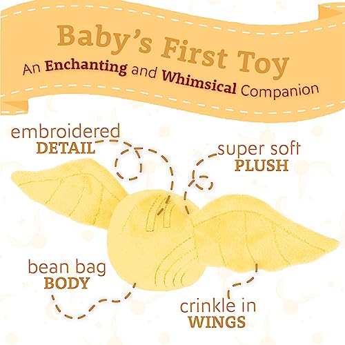 Harry Potter Golden Snitch 3-Inch Plush Stuffed Animal