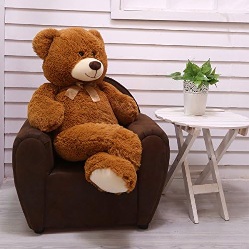 HollyHOME 36 Inch Brown Teddy Bear for Kids and Girlfriend