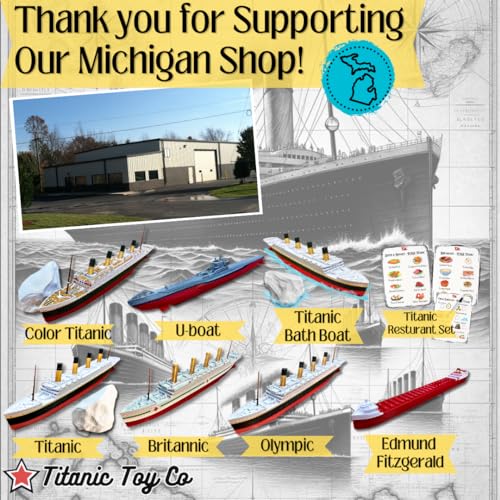 8 Titanic Pool Toy and Bath Toy by TitanicToyCo 1