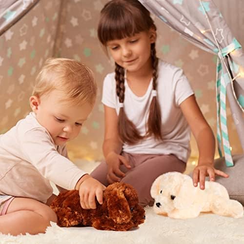 Harrycle 6 Pcs 8 Inch Plush Dog Pillow Toy Set