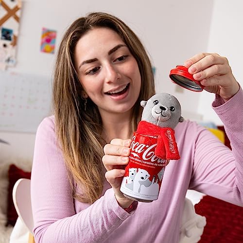 Coca-Cola Pop Cans Collectible Plush Stuffed Animal