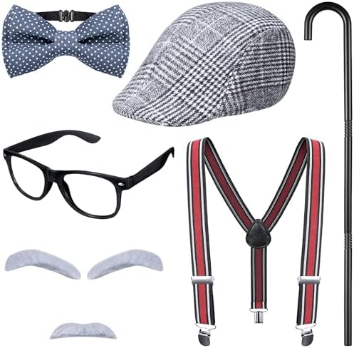 Bosvin Old Man Costume Set for Kids 1