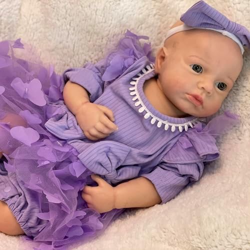 OtardDolls 18 Inch Realistic Silicone Baby Girl Doll