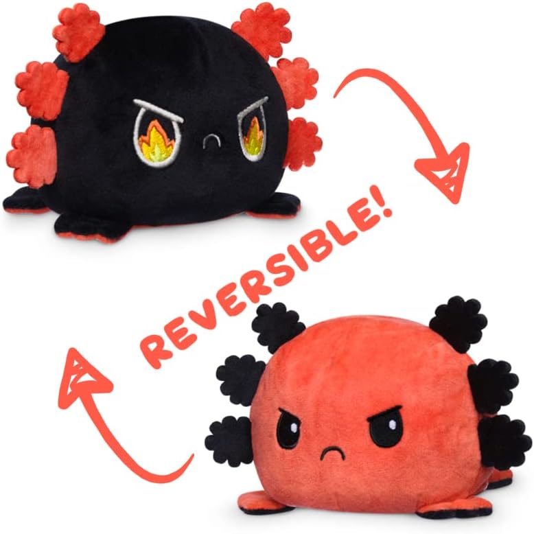 TeeTurtle Reversible Plushie Fire Eyes