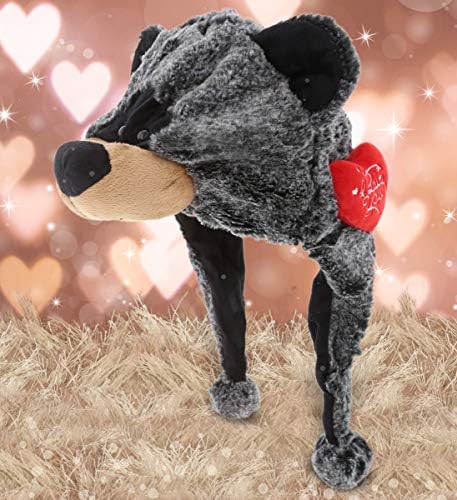 DolliBu I Love You Valentine Plush Bear Headwear