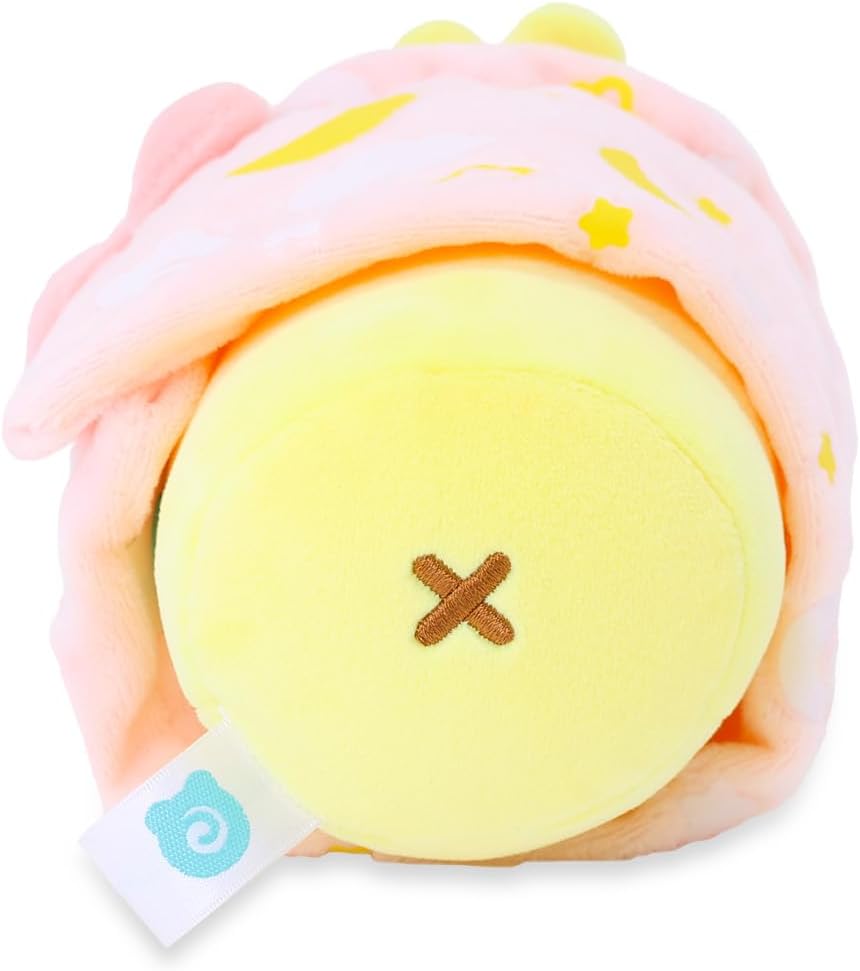 Anirollz Stuffed Animal Plush Spa Day Chickiroll with Eye Mask