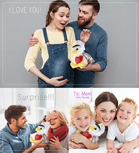 DolliBu I Love You Valentine Seagull Sailor Plush - 75 Inches