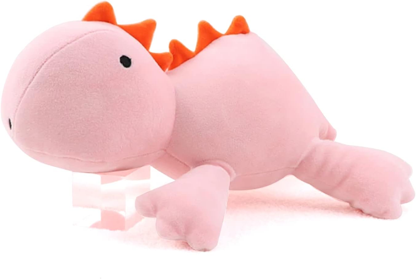 PopMeme Weighted Dinosaur Plush Throw Pillow 24 35lbs Pink 1