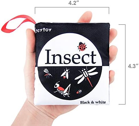 Teytoy Soft Black and White Book for Infants