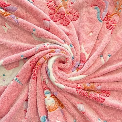 Unicorn Stuffed Animal with Glow-in-the-Dark Blanket Inside