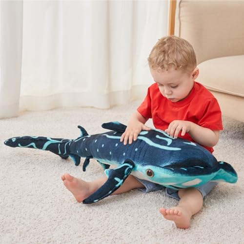 40 Inch Hammerhead Shark Plush Toy - Giant Stuffed Animal