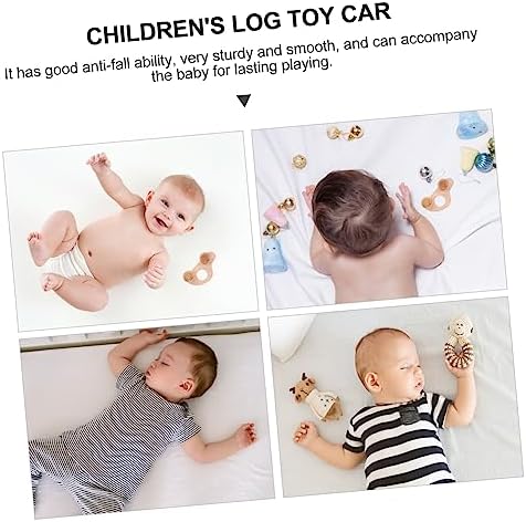 Yardwe Wooden Push Car for Infant Grasping Toy 1