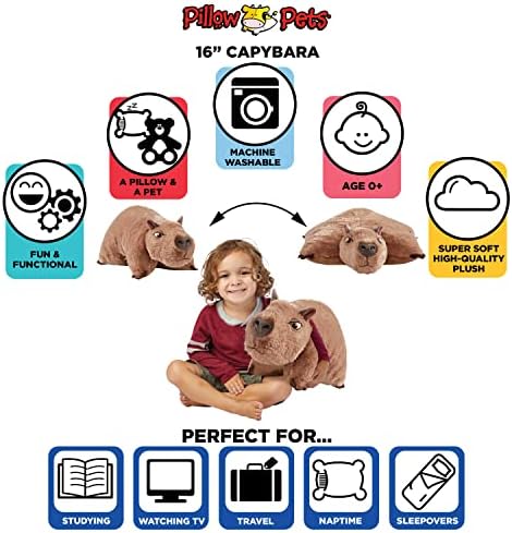 Pillow Pets Disney Encanto Capybara Plush 16 Inches