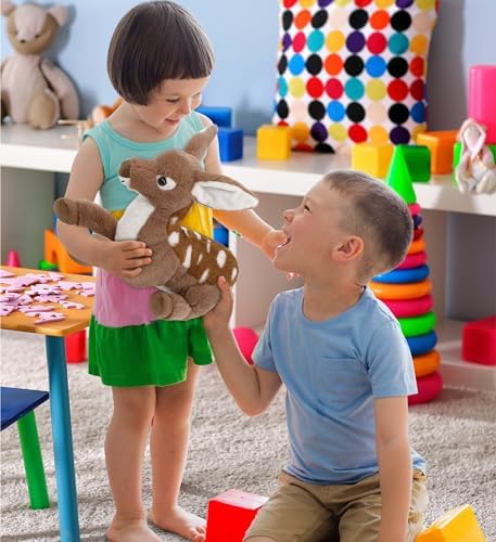 DolliBu Fawn Deer Super Soft Plush Toy 10 Inches