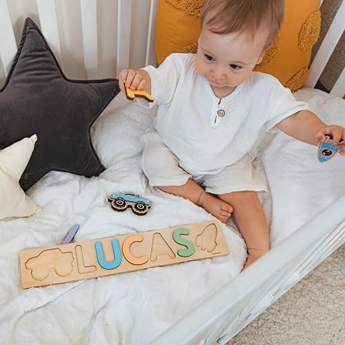 Personalized Wooden Puzzle for Baby and Toddler