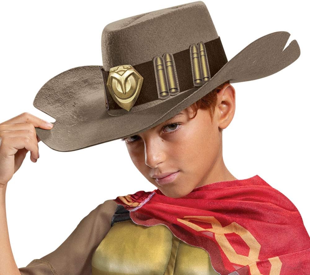 Overwatch McCree Kids Costume - Muscle Padded Jumpsuit 1
