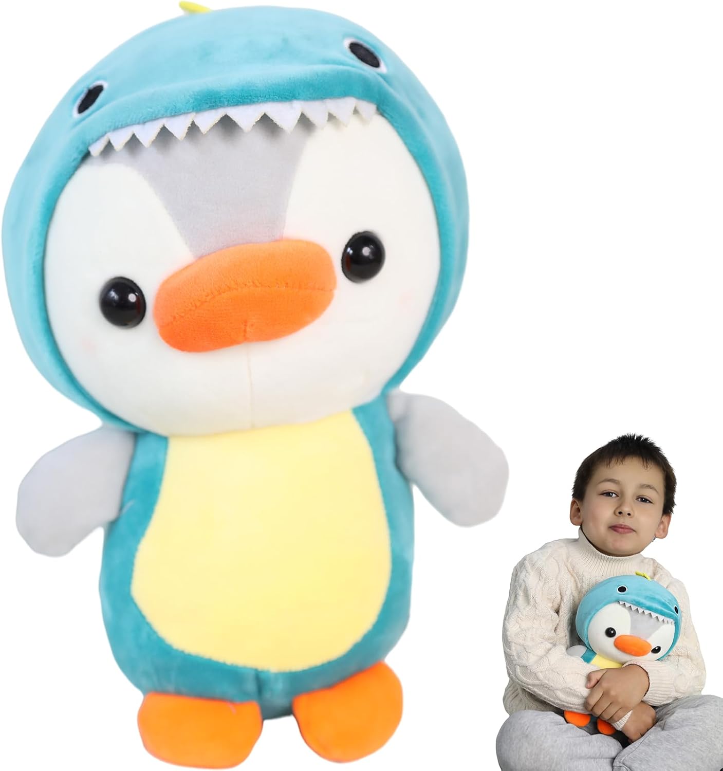 Dinosaur Costume Penguin Plush Toy 10 Inch