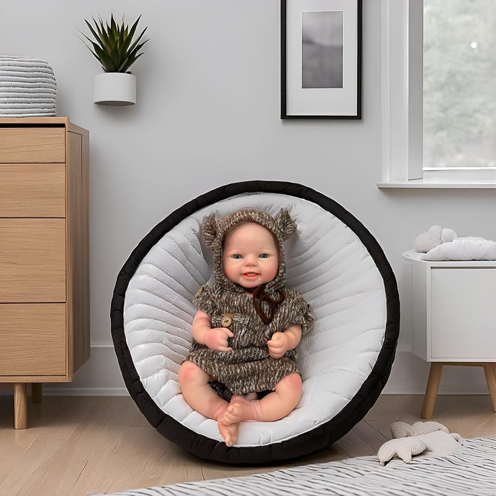 Abenduot 16 Inch Silicone Newborn Baby Boy Doll