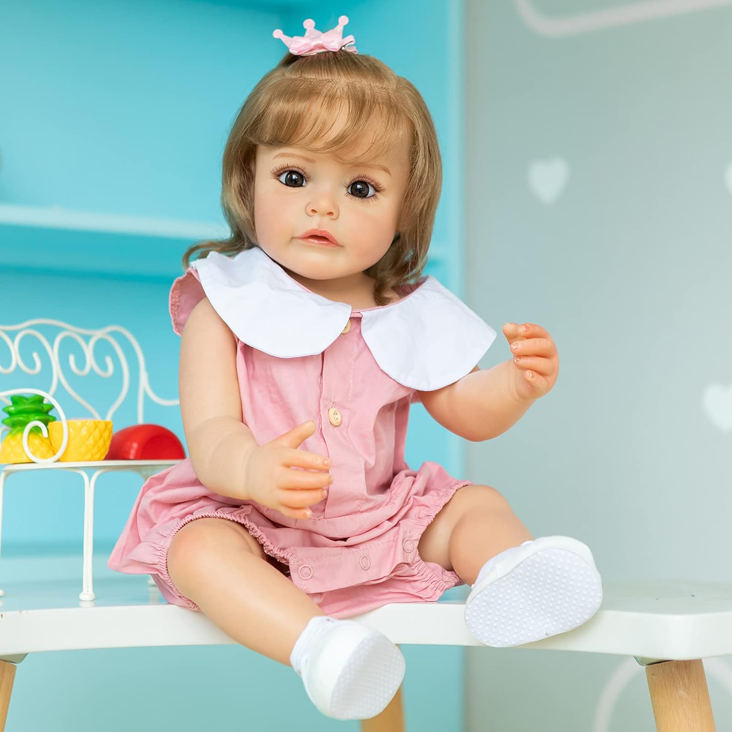 Angelbaby 55cm Full Body Silicone Reborn Baby Doll