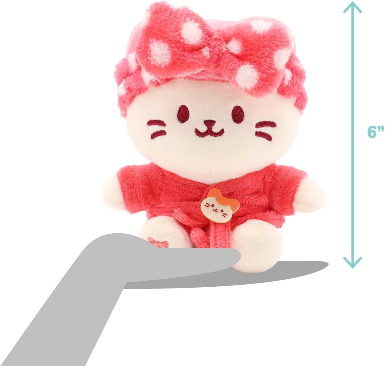 Anirollz Spa Sitting Plush Doll Kittiroll in Robe