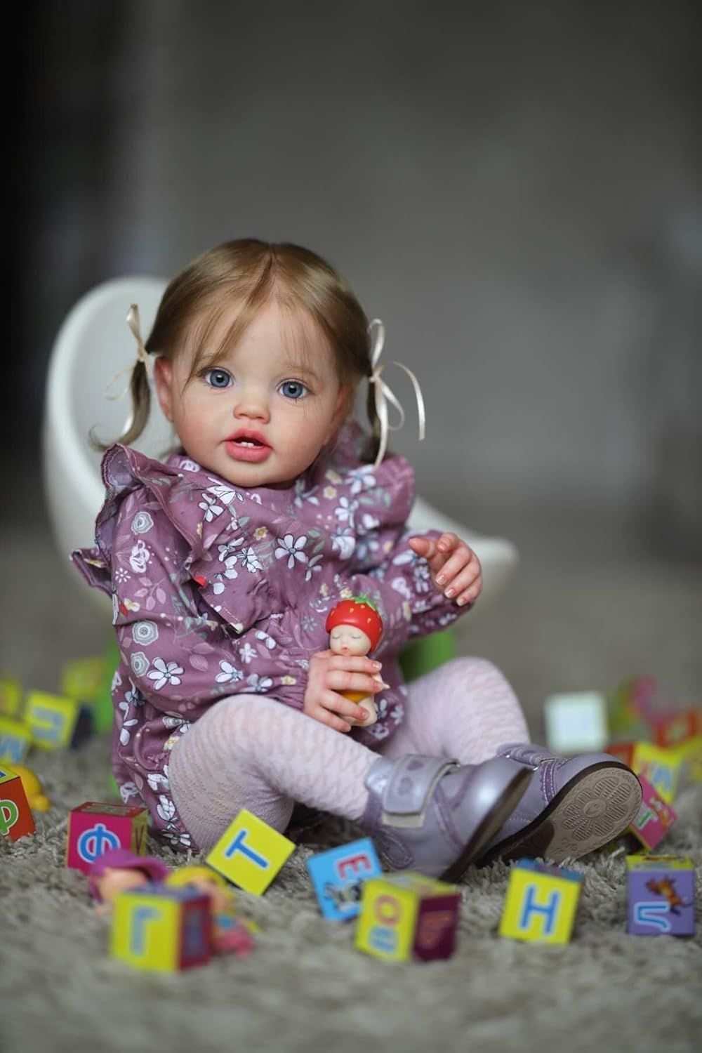 Angelbaby 24 Inch Lifelike Toddler Girl Doll