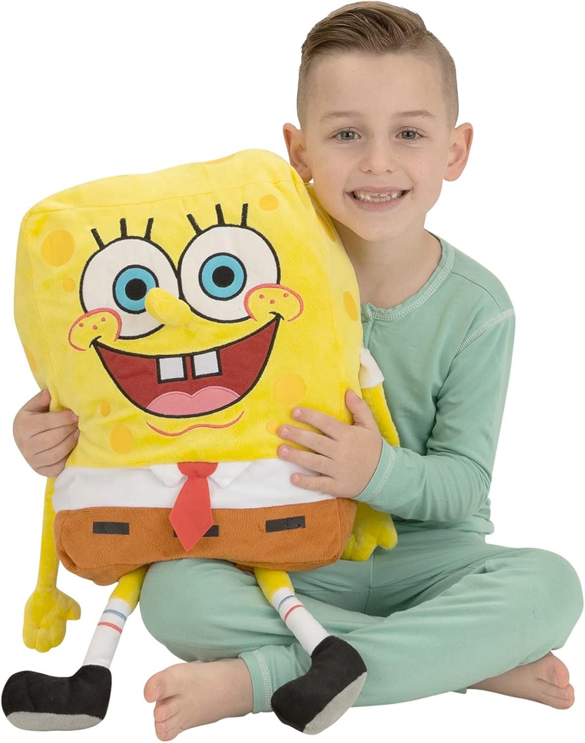 Franco Spongebob Kids Plush Cuddle Pillow Buddy 1