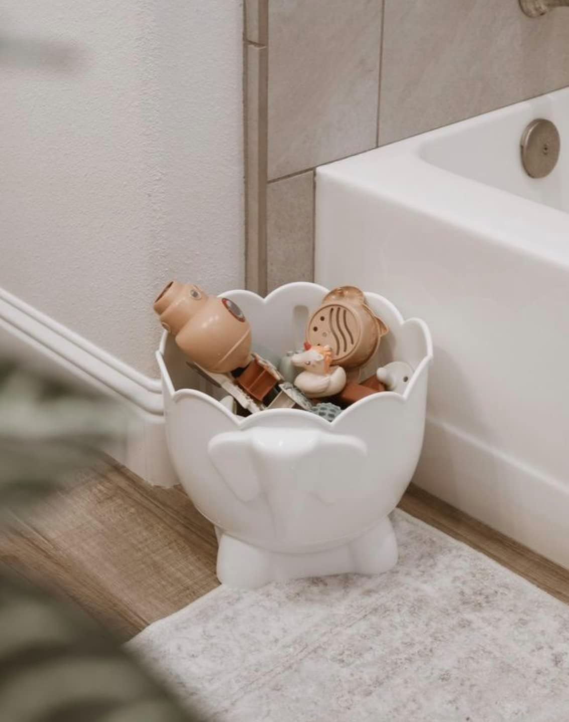 Tiipi Bath Toy Storage Elephant Caddy