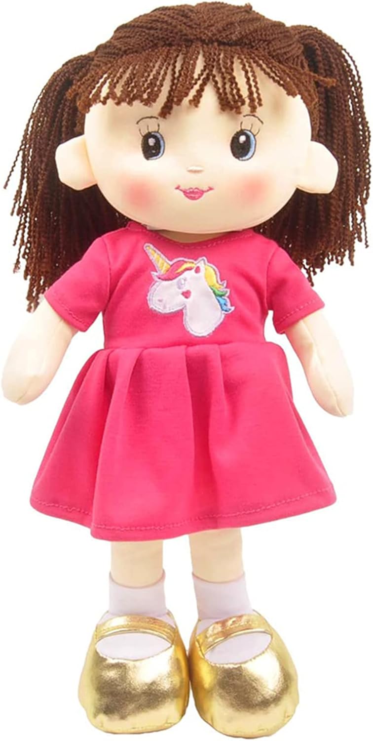 Linzy 16 Pink Laura Soft Plush Rag Doll