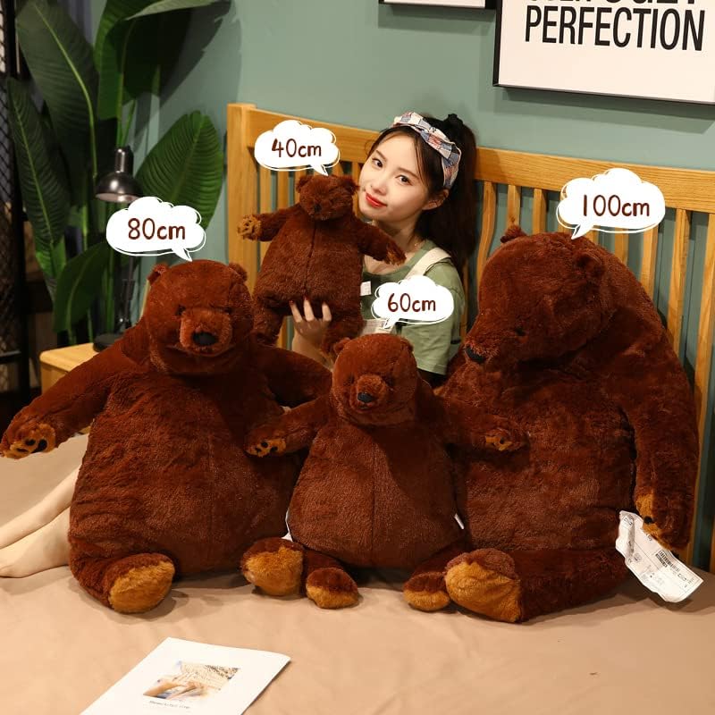 SNOWOLF Giant Cuddly Bear Plush Toy 60cm