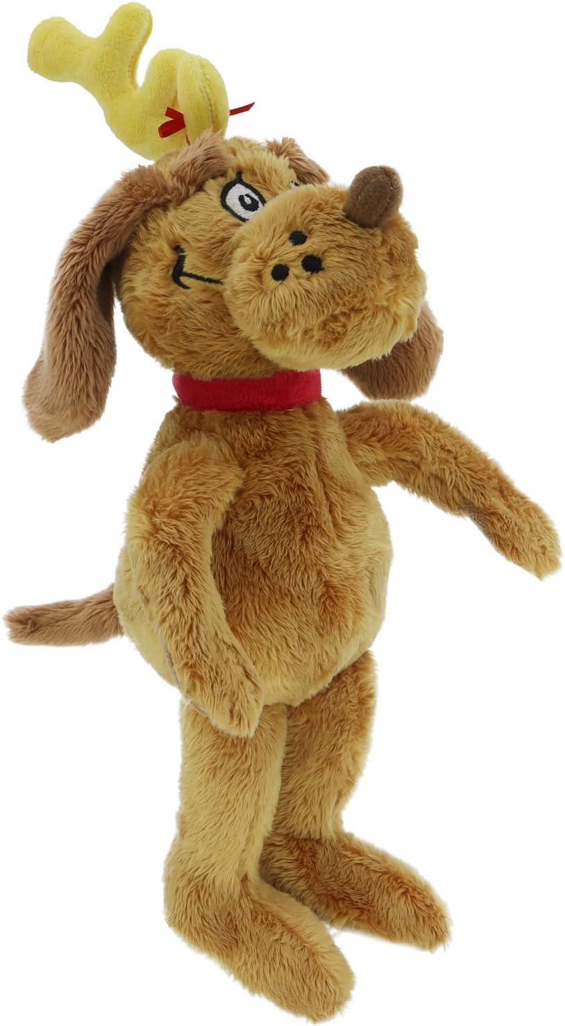 RELIGES Green Christmas Monster Plush - Festive Stuffed Animal for Boys and Girls