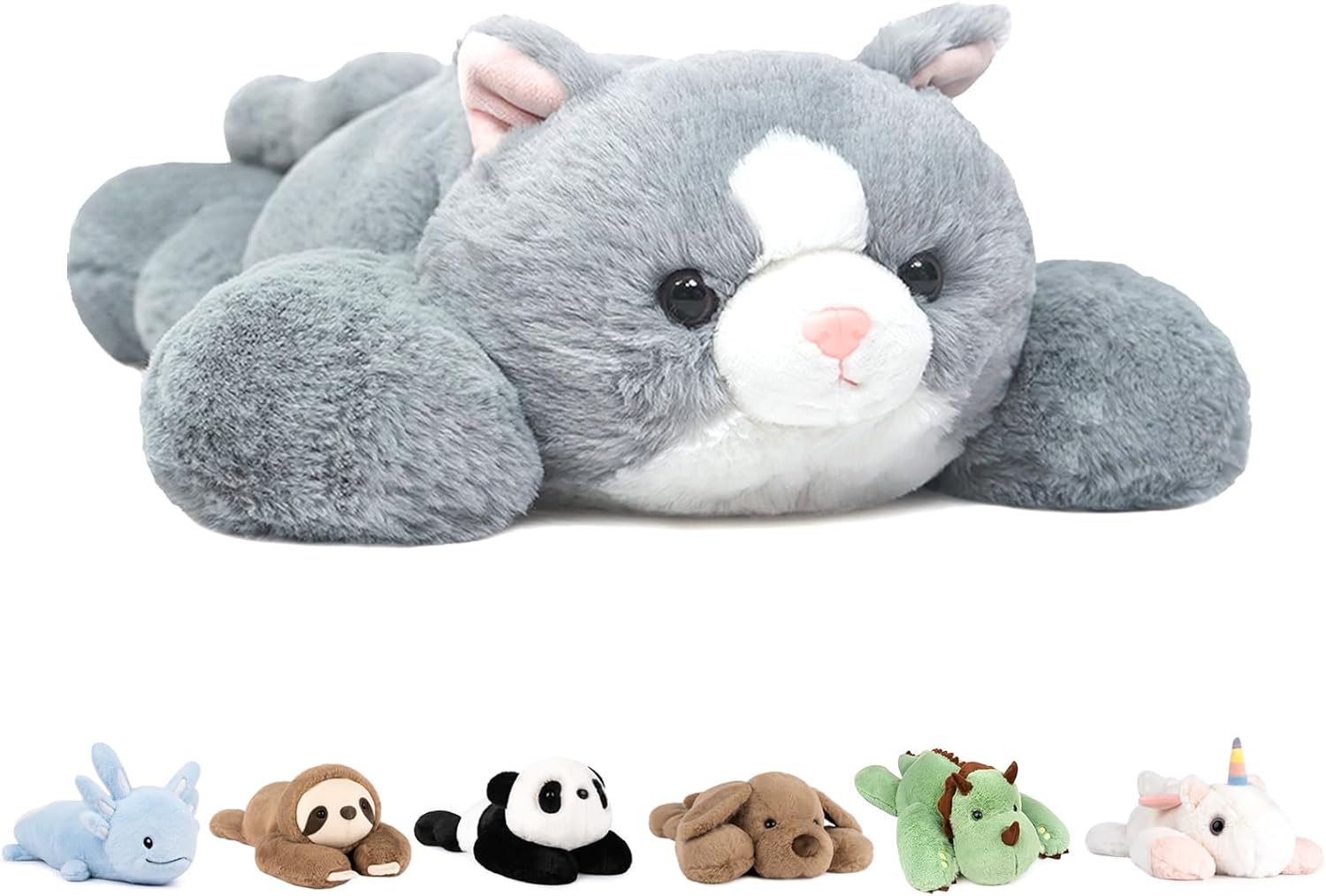 Niuniu Daddy 20 Weighted Cat Plush Pillow