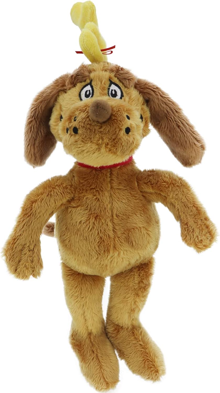 RELIGES Green Christmas Monster Plush - Festive Stuffed Animal for Boys and Girls