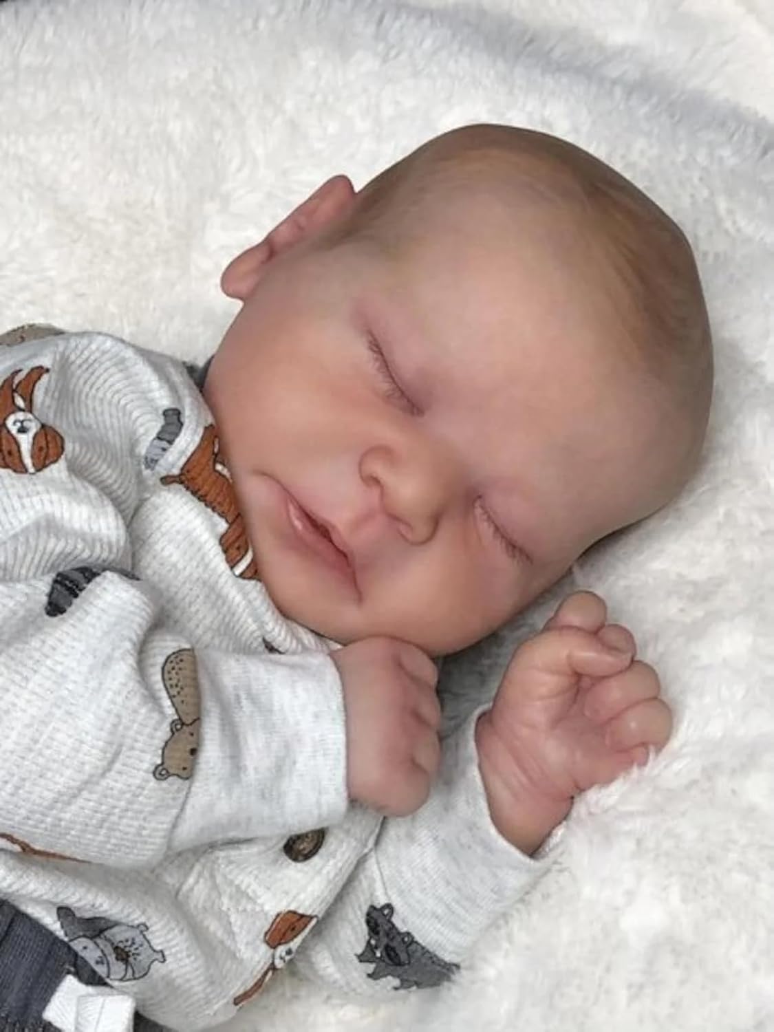 KOKOMANDY 19 Inch Reborn Baby Doll Boy Realistic Handmade