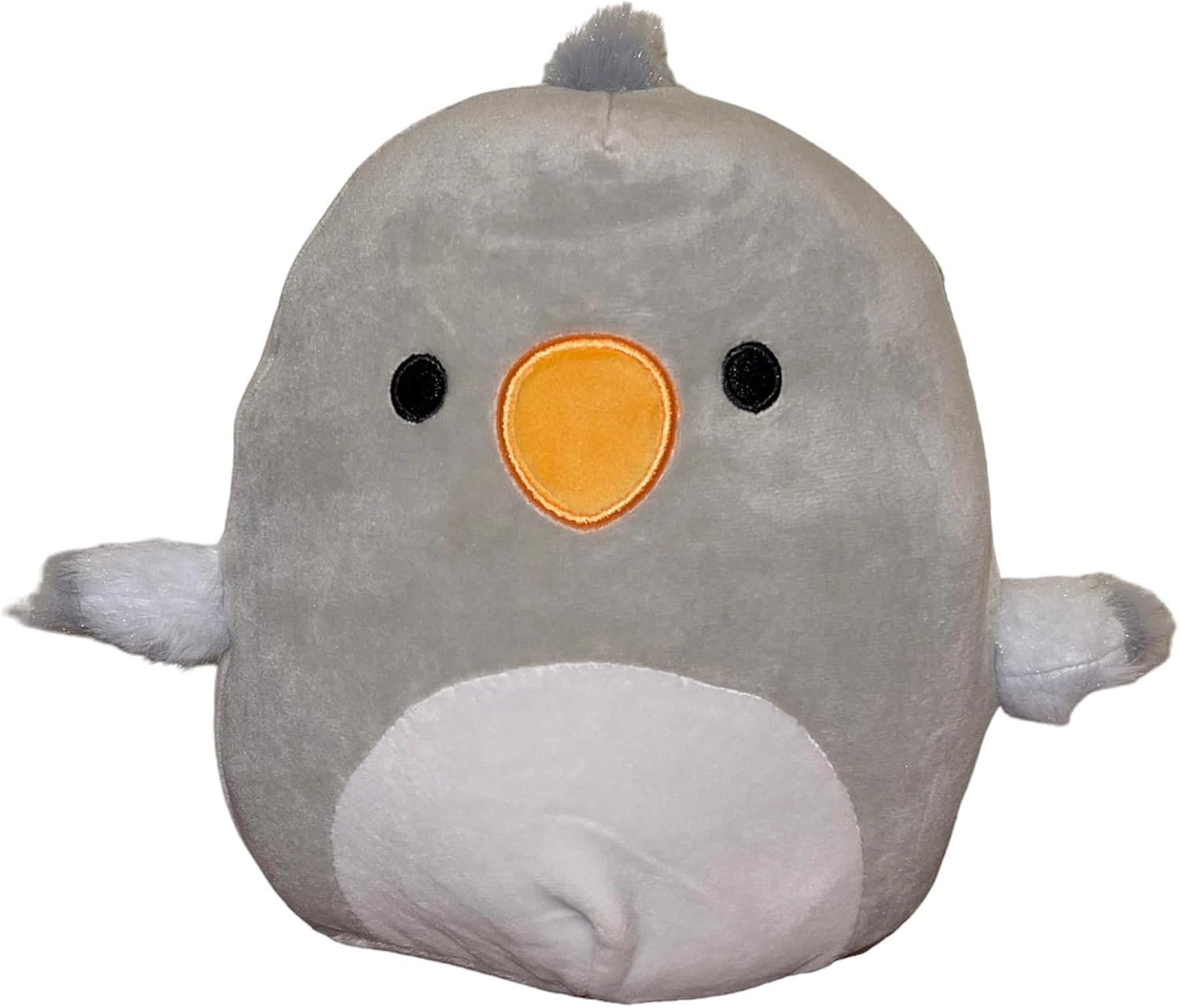 Squishmallow Official Bird Squad Squishy Soft Animal Gray Ferko 75 Inch