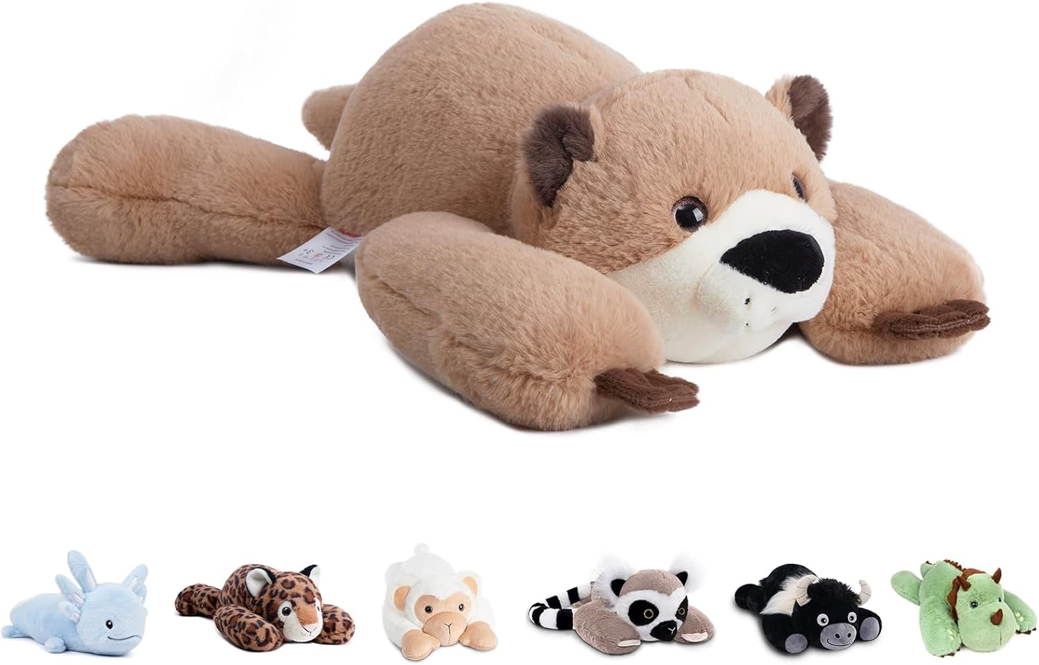 Niuniu Daddy 20 Inch Weighted Otter Plush Toy