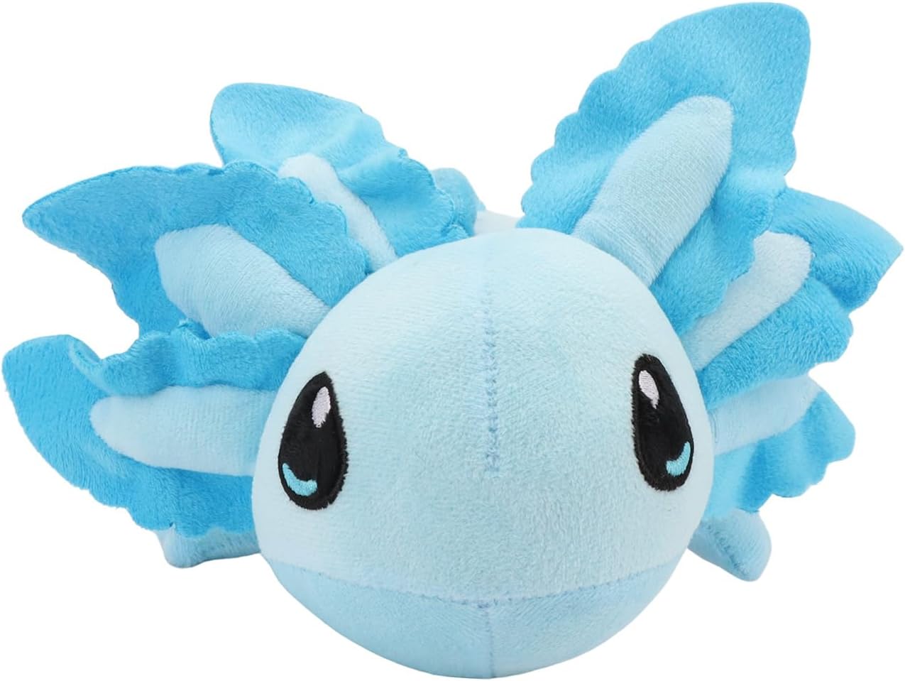 Realistic Blue Axolotl Plush Toy 177 In