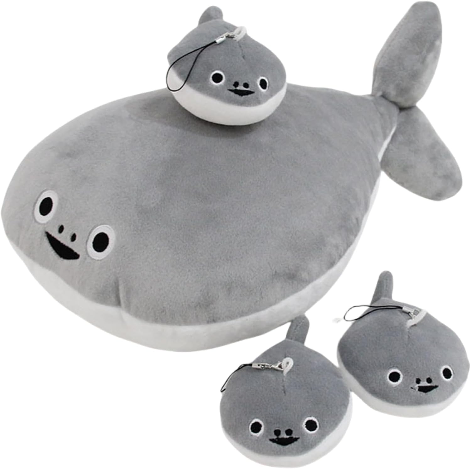 Sacabambaspis Fish Plush Mammy 16 with Baby Plushies