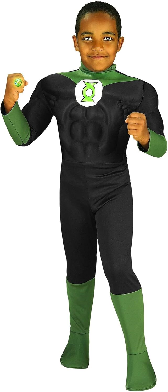 Rubies Green Lantern Muscle Chest Costume for Kids