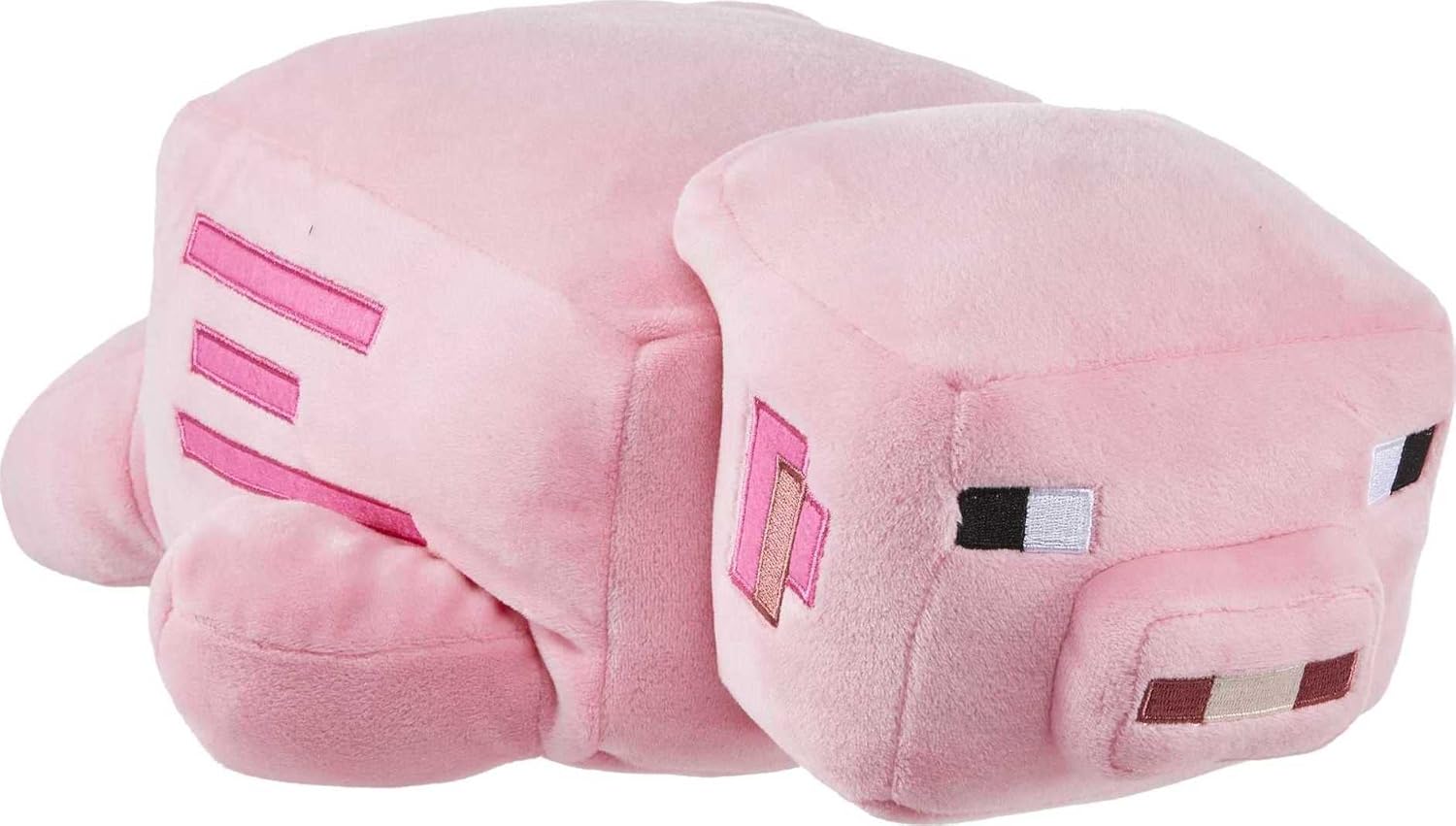 Mattel Minecraft Plush Pig 12-Inch Stuffed Animal Figure