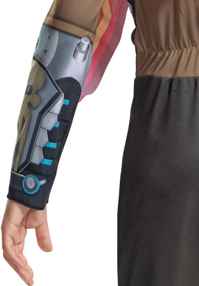 Overwatch McCree Kids Costume - Muscle Padded Jumpsuit 1
