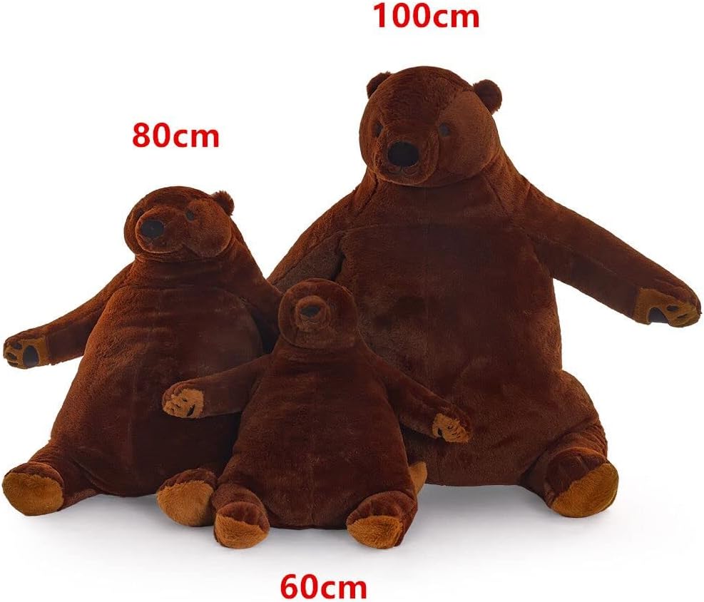 SNOWOLF Giant Cuddly Bear Plush Toy 60cm