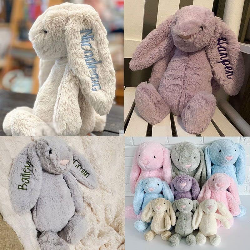 Personalized Baby Bunny Stuffed Animal Easter Gift