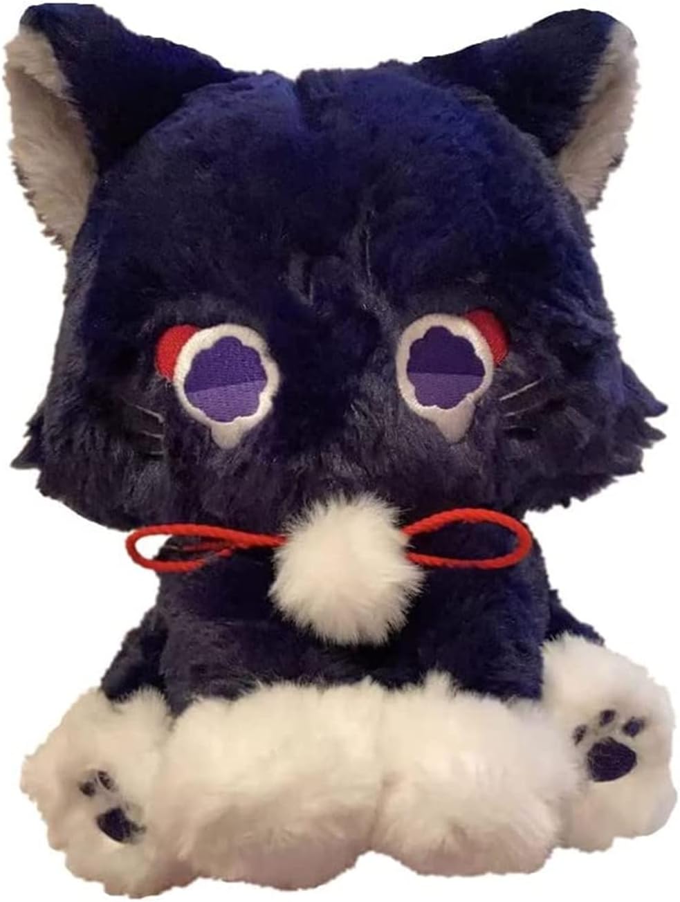 Anime Cat Plush Scaramouche Stuffed Animal Cute Gift for Kids