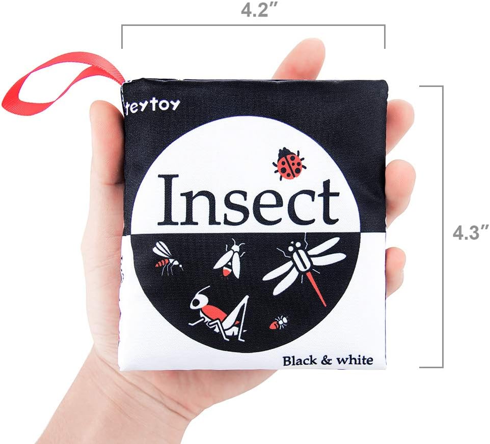 Teytoy Soft Black and White Book for Infants