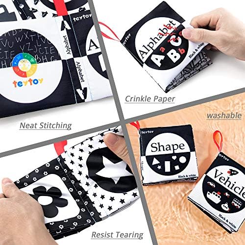 Teytoy Soft Black and White Book for Infants