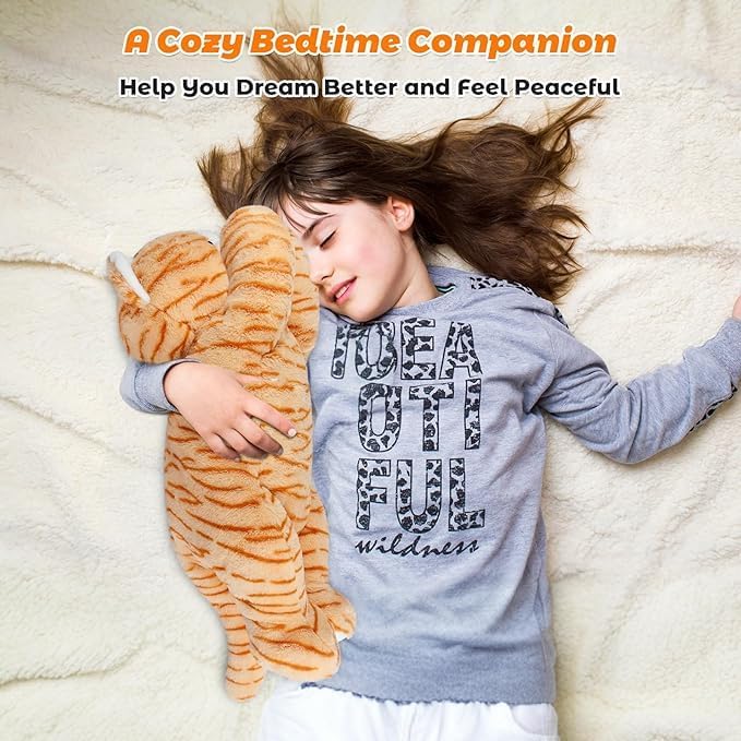 Bobbie Laxi 25 Cat Weighted Plush for Comfort