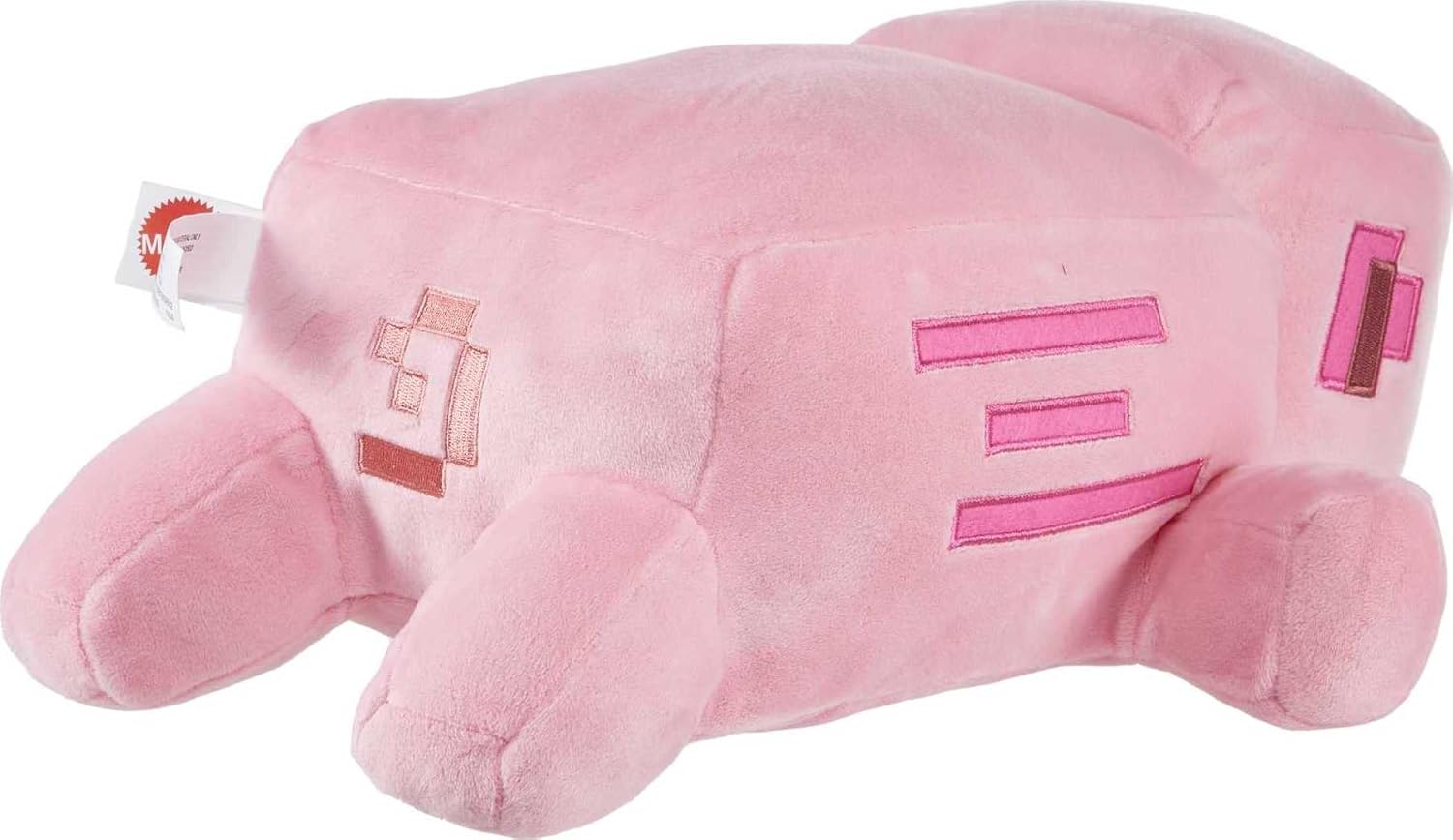 Mattel Minecraft Plush Pig 12-Inch Stuffed Animal Figure