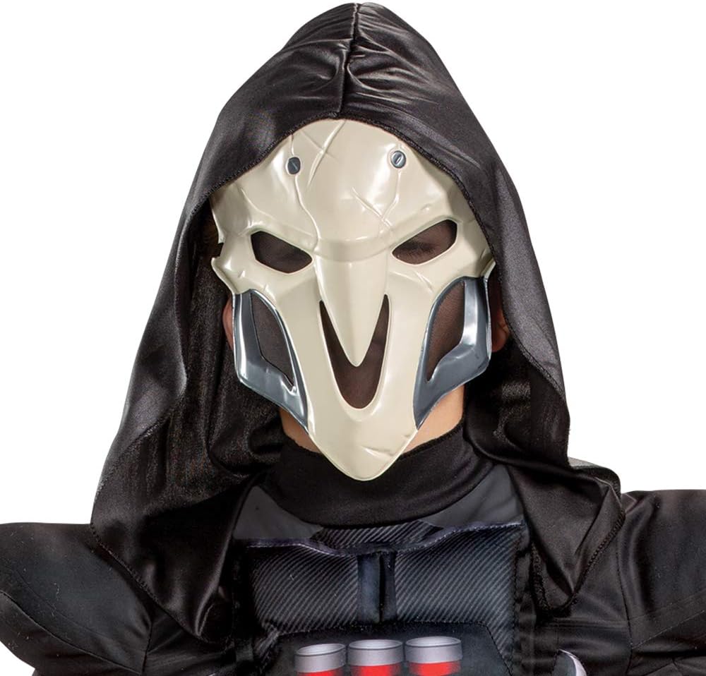 Overwatch Reaper Costume for Kids Muscle Padded Jumpsuit