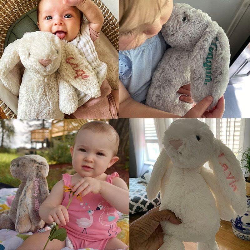 Personalized Baby Bunny Stuffed Animal Easter Gift